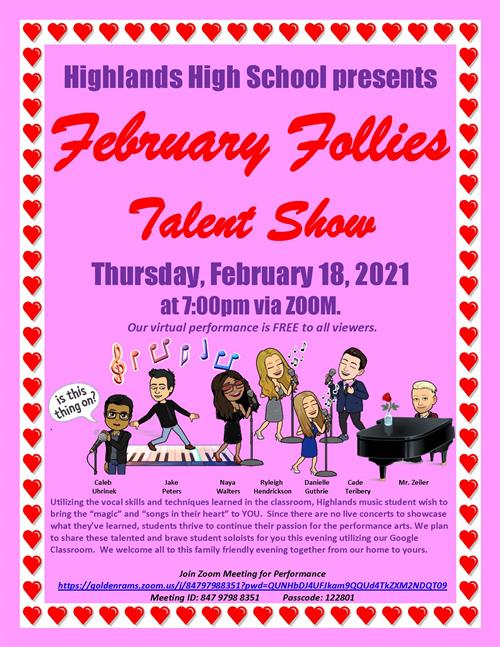 follies talent show 